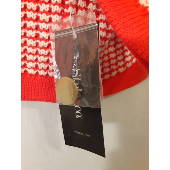 Style & Co. Coral Escape Long Sleeve Cardigan Sweater Gold Buttons Sz M NWT - Picture 5 of 8